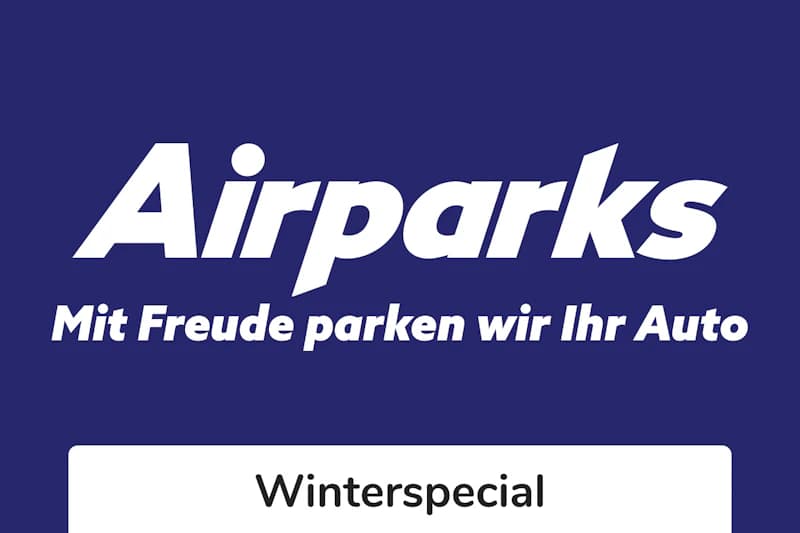 Wortmarke Airparks mit dem Zusatz Winterspecial.