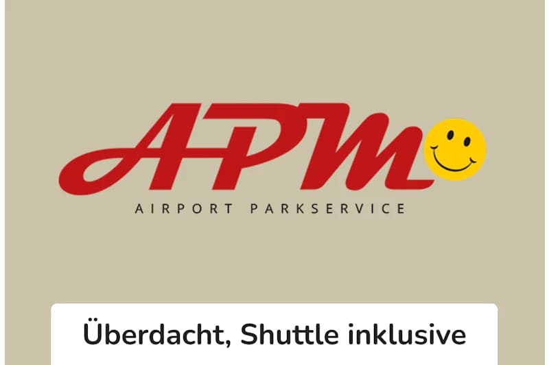 Wortmarke APM Airport Parkservice.